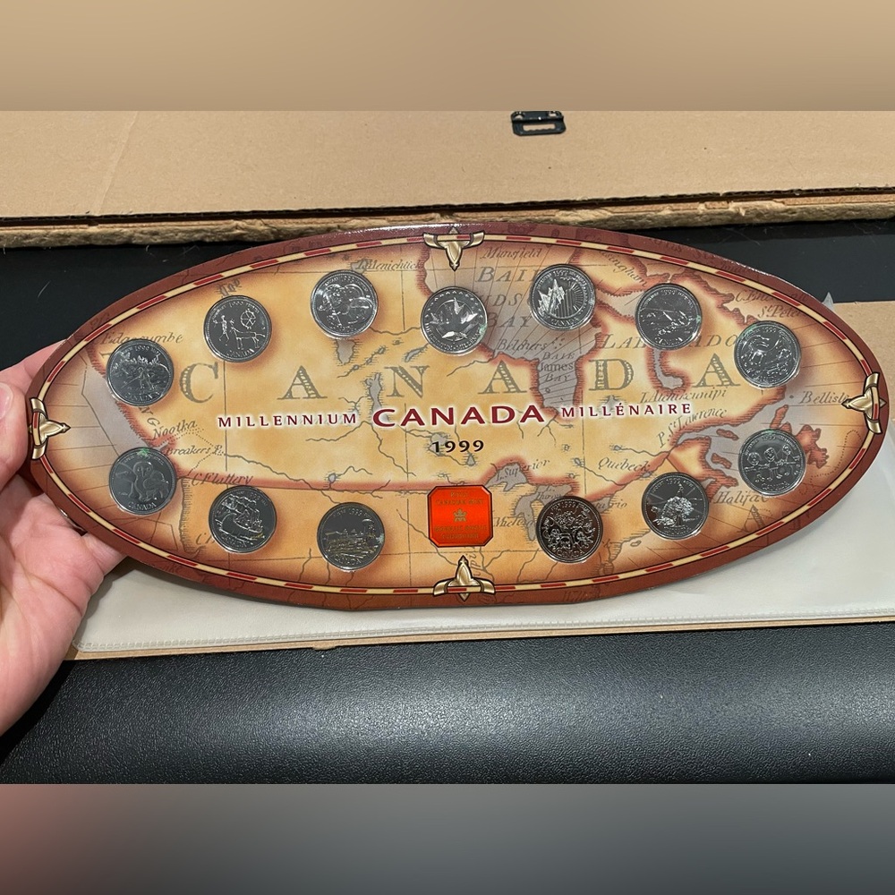 1999 Millennium Canada Quarter Collection